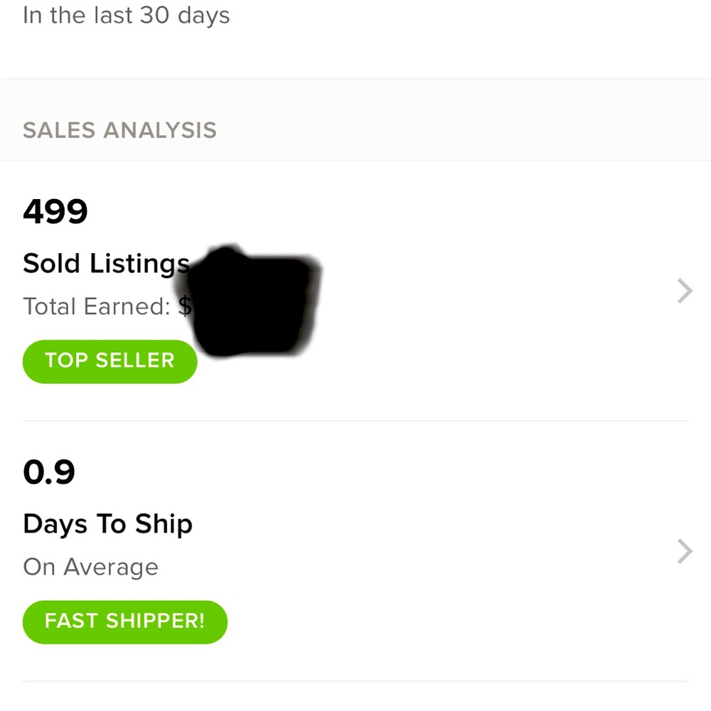 MADE MY 500th SALE!